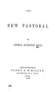 The new pastoral by Thomas Buchanan Read