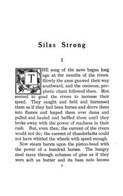 Cover of: Silas Strong, emperor of the woods