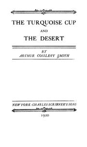 Cover of: The turquoise cup, and, The desert