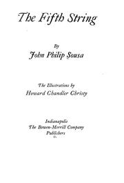 Cover of: The fifth string by John Philip Sousa