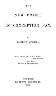 Cover of: The new priest in Conception Bay.