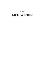 Cover of: The life within.