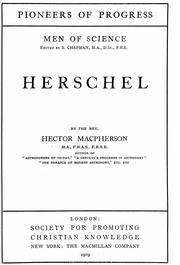 Cover of: Herschel by Hector Macpherson