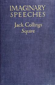 Cover of: Imaginary speeches: and other parodies in prose and verse