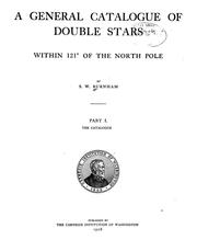 Cover of: A general catalogue of double stars within 121  of the North pole