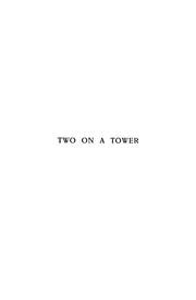 Cover of: Two on a tower by Thomas Hardy