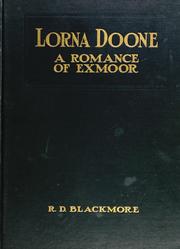Cover of: Lorna Doone: a romance of Exmoor