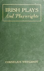 Cover of: Irish plays and playwrights