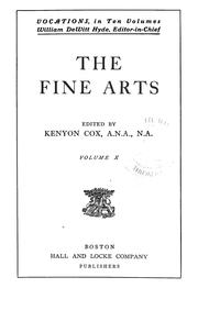 Cover of: The fine arts by Kenyon Cox