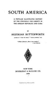 Cover of: South America by Hezekiah Butterworth