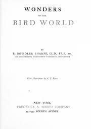 Cover of: Wonders of the bird world
