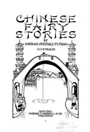 Cover of: Chinese fairy stories