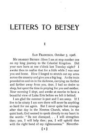 Letters to Betsey by Jennie L. Cody