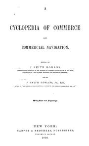 Cover of: A cyclopedia of commerce and commercial navigation.