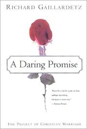 Cover of: A Daring Promise by Richard R. Gaillardetz