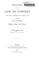 Cover of: Principles of the law of consent with special reference to criminal law, including the doctrines of mistake, duress, and waiver.