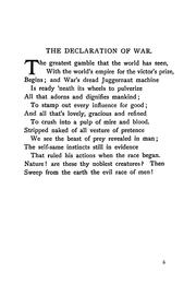 Sonnets and lyrics by Bertram Dobell
