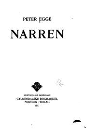 Cover of: Narren. by Egge, Peter