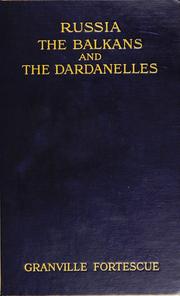 Cover of: Russia, the Balkans and the Dardanelles