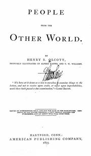Cover of: People from the other world. by Henry S. Olcott