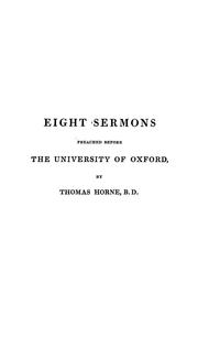 The religious necessity of the reformation asserted by Horne, Thomas