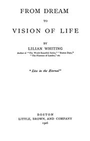 Cover of: From dream to vision of life