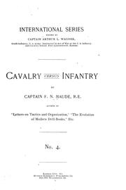 Cover of: Cavalry versus infantry