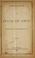 Cover of: Constitution of the state of Ohio