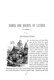 Cover of: Homes and haunts of Luther.: By John Stoughton.