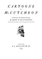 Cover of: Cartoons by McCutcheon: a selection of one hundred drawings