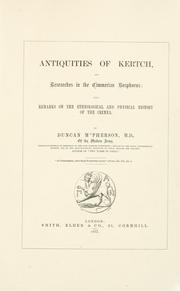 Antiquities of Kertch by Duncan McPherson