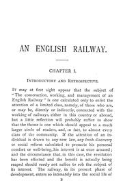 Cover of: The working and management of an English railway by Findlay, George Sir