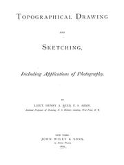 Cover of: Topographical drawing and sketching by Henry Albert Reed