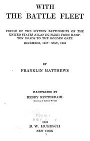 Cover of: With the battle fleet by Matthews, Franklin, Matthews, Franklin