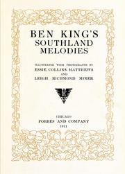 Cover of: Ben King's southland melodies