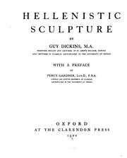 Cover of: Hellenistic sculpture
