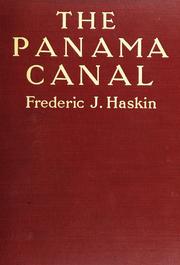 Cover of: The Panama Canal. by Haskin, Frederic J.
