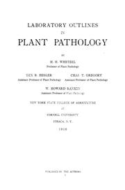 Cover of: Laboratory outlines in plant pathology