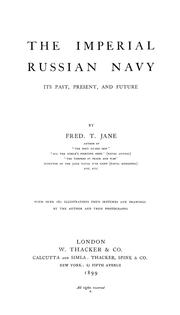 Cover of: Imperial Russian navy: its past, present, and future