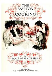 The whys of cooking by Janet McKenzie Hill