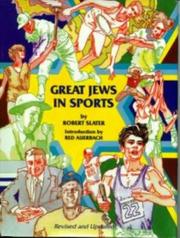 Cover of: Great Jews in sports by Robert Slater