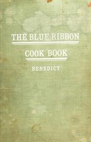 Cover of: The blue ribbon cook book