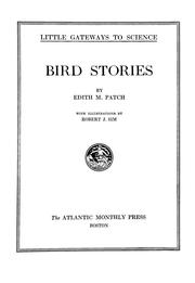Cover of: Bird stories