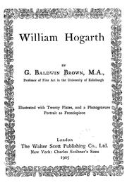 Cover of: William Hogarth