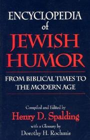 Cover of: Encyclopedia of Jewish Humor by Henry D. Spalding