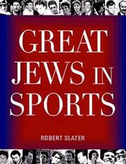 Cover of: Great Jews In Sports by Robert Slater