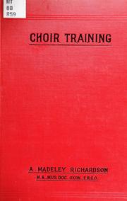 Cover of: Choir training based on voice production