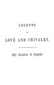 Cover of: The cavaliers of England by Henry William Herbert