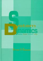 Cover of: System dynamics by Ernest O. Doebelin