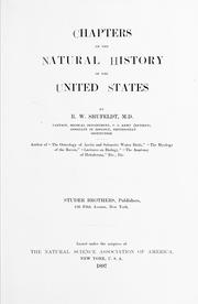 Cover of: Chapters on the natural history of the United States | Robert W. Shufeldt